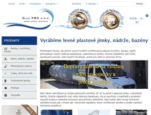 Tablet Screenshot of jimky-plast.cz